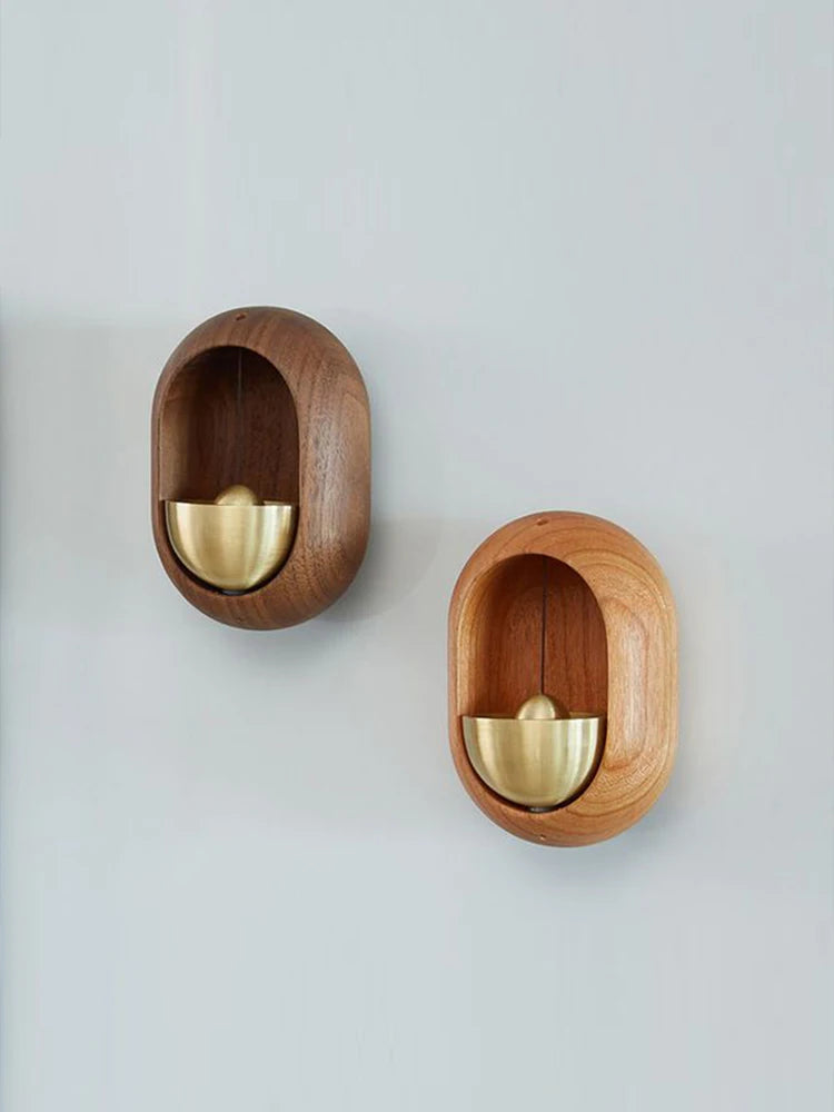 Wooden Door Bell Japanese Wind Chime Home Decor Japanese Room Decor Landscape Bell Garden Decoration Shopkeeper Remind Bell 풍경 종