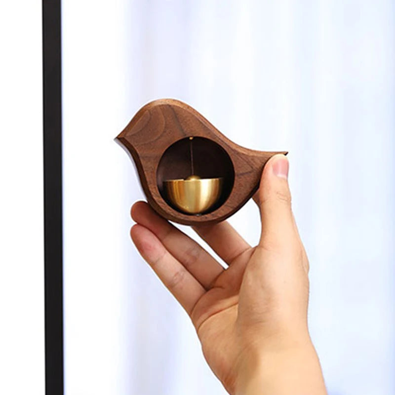 Wooden Door Bell Japanese Wind Chime Home Decor Japanese Room Decor Landscape Bell Garden Decoration Shopkeeper Remind Bell 풍경 종