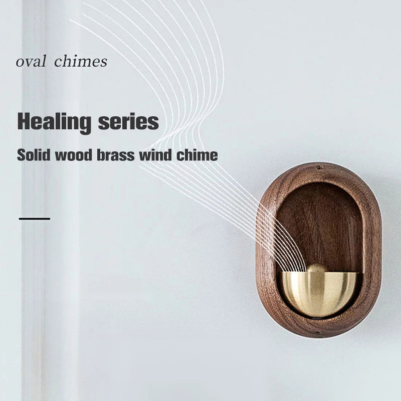 Wooden Door Bell Japanese Wind Chime Home Decor Japanese Room Decor Landscape Bell Garden Decoration Shopkeeper Remind Bell 풍경 종