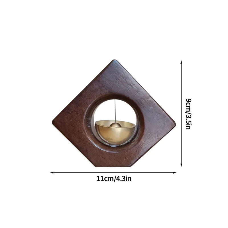 Wooden Door Bell Japanese Wind Chime Home Decor Japanese Room Decor Landscape Bell Garden Decoration Shopkeeper Remind Bell 풍경 종