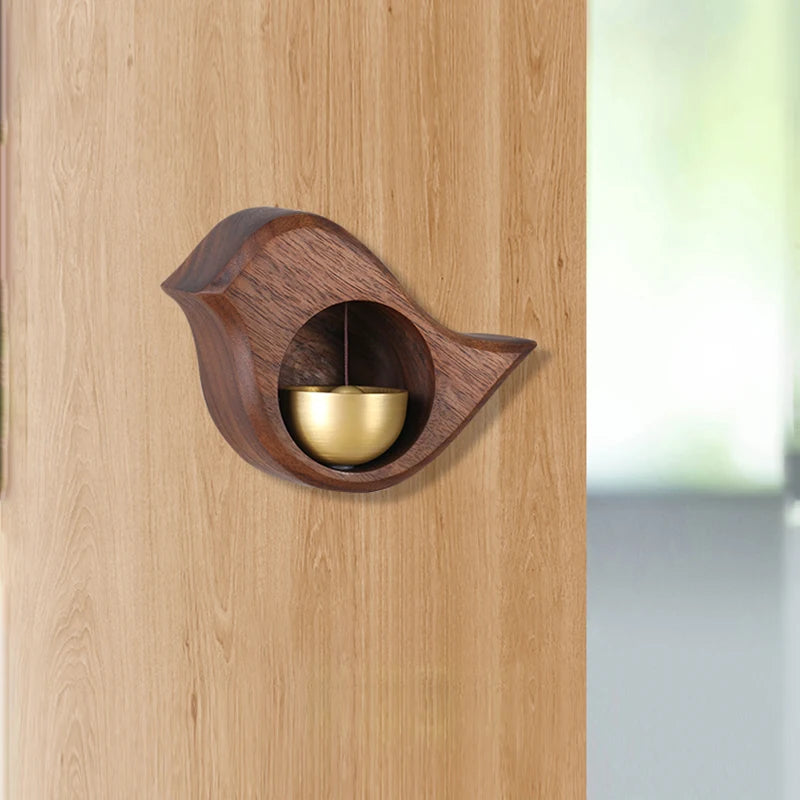 Wooden Door Bell Japanese Wind Chime Home Decor Japanese Room Decor Landscape Bell Garden Decoration Shopkeeper Remind Bell 풍경 종