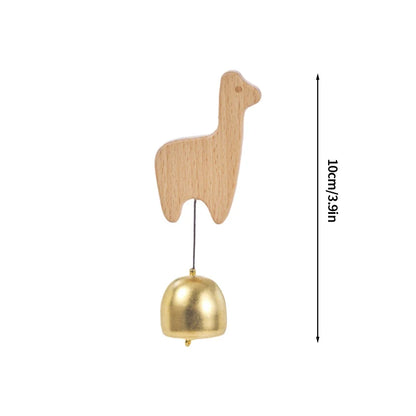 Wooden Door Bell Japanese Wind Chime Home Decor Japanese Room Decor Landscape Bell Garden Decoration Shopkeeper Remind Bell 풍경 종