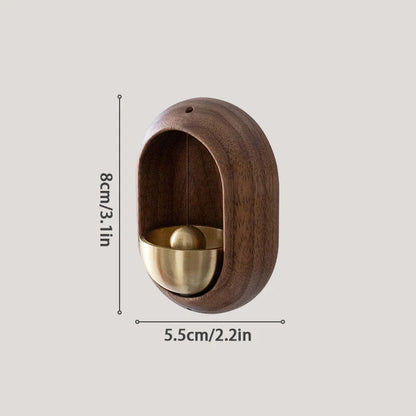 Wooden Door Bell Japanese Wind Chime Home Decor Japanese Room Decor Landscape Bell Garden Decoration Shopkeeper Remind Bell 풍경 종